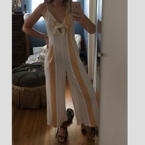 Striped Jumpsuit